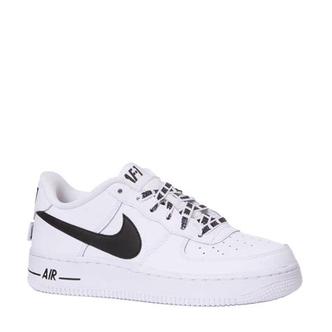 nike air force 1 zwart wit lv8|air force 1 lv8.